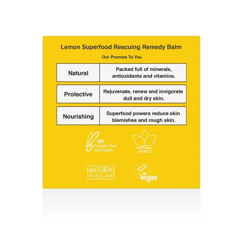 Lemon Superfood Rescuing Remedy Balm 60ml - skinChemists