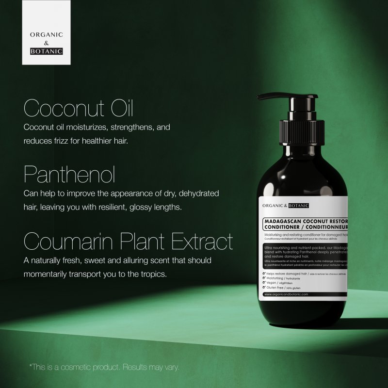 Madagascan Coconut Restoring Conditioner 500ml - skinChemists