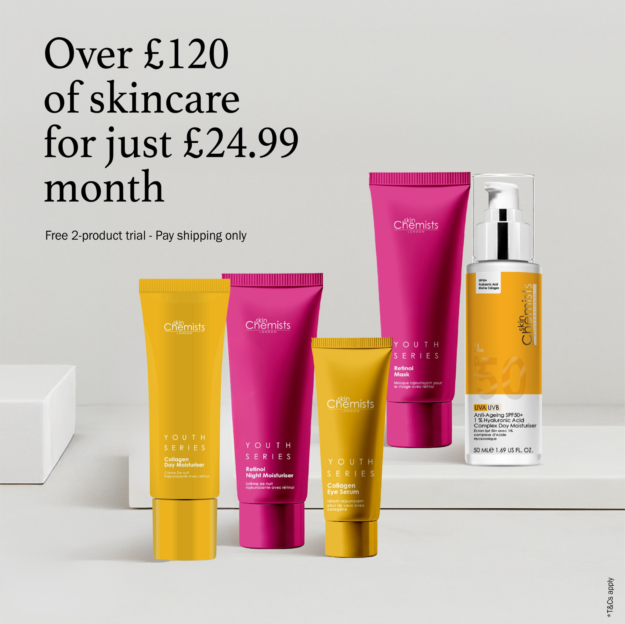 5-Step Complete Skincare Routine - skinChemists