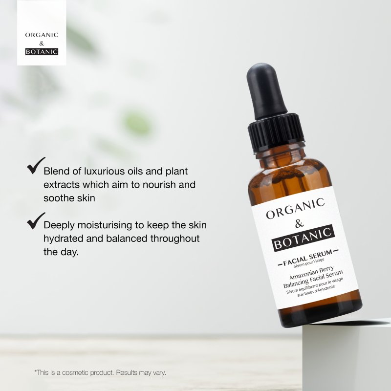Mandarin Orange Correcting Facial Serum - 30ml - Brightening & Hydrating with Vitamin C, Aloe Vera, & Sea Buckthorn for Radiant, Even-Toned Skin - skinChemists
