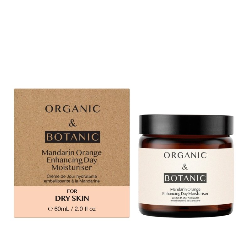 Mandarin Orange Day Moisturizer with Vitamin C & Sea Buckthorn - 60ml - Lightweight Hydration, Antioxidant Protection, & Pollution Defense for Radiant Skin - skinChemists