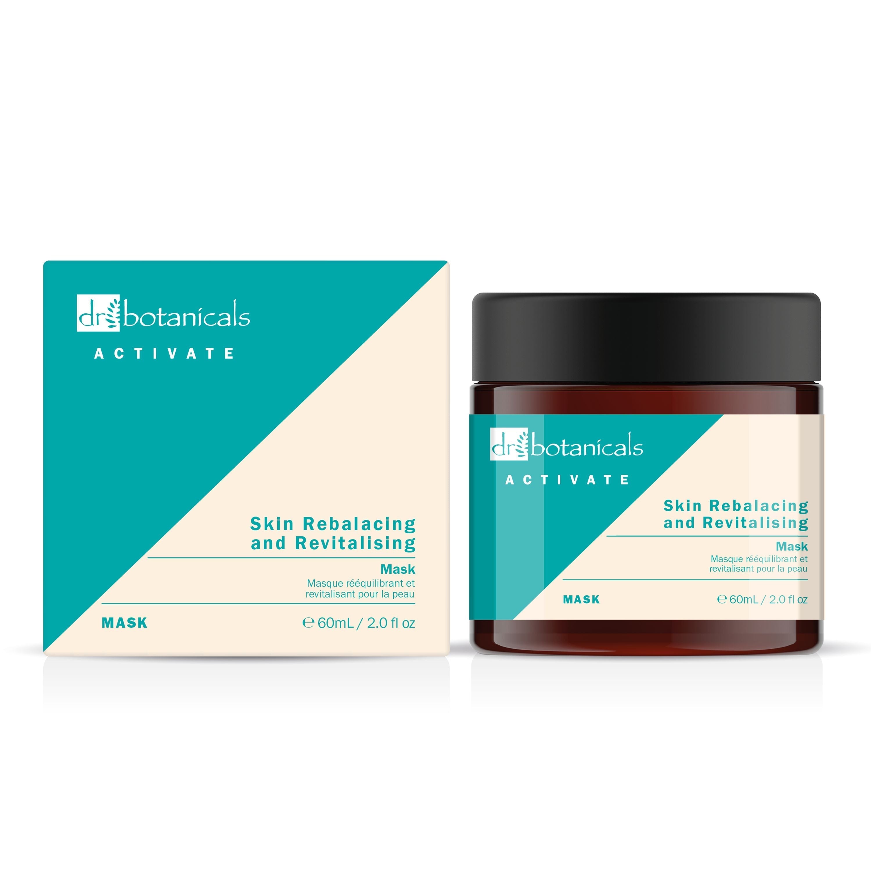 Dr Botanicals Activate Skin Rebalancing & Revitalising Mask 60ml Twin Value Savings Pack - skinChemists