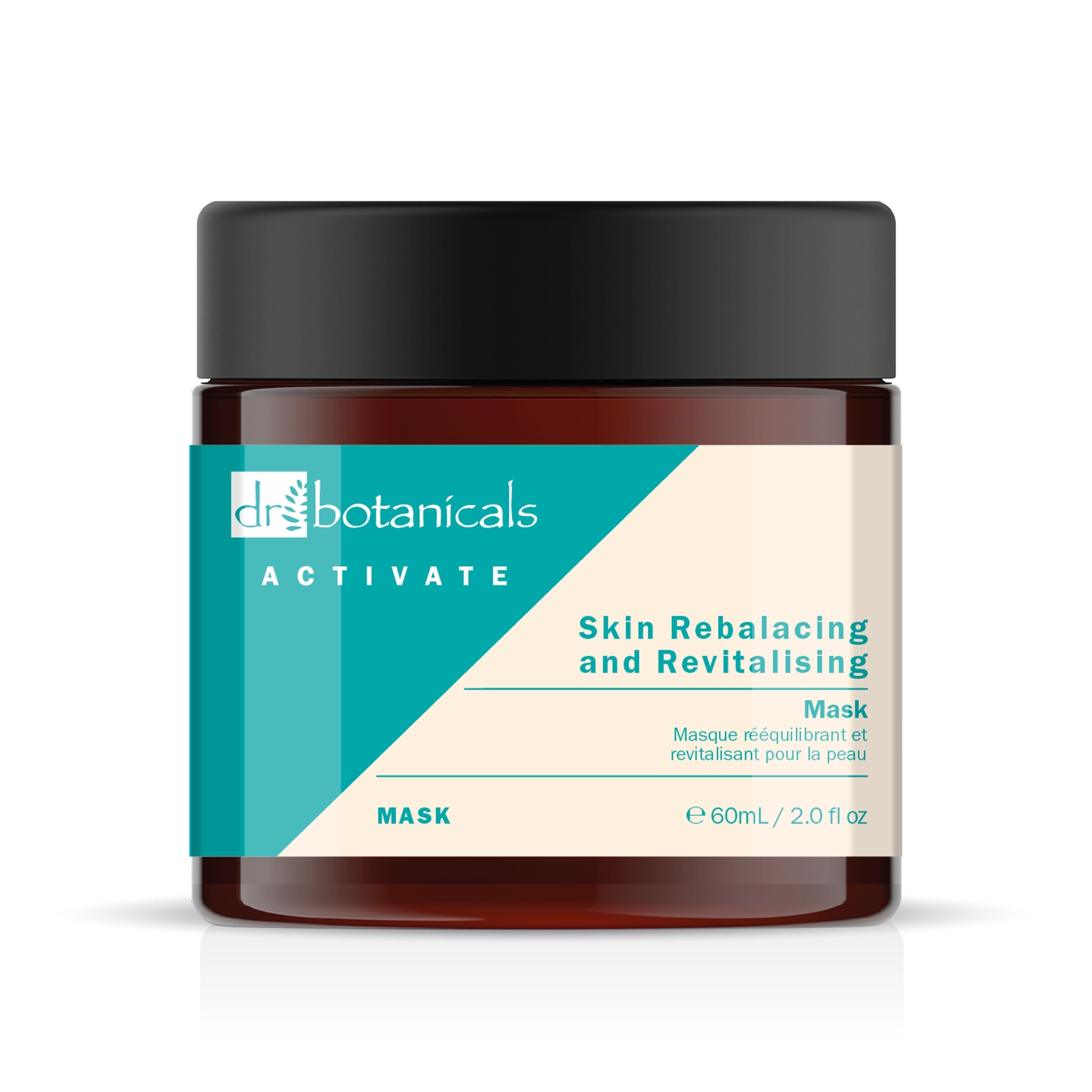 Dr Botanicals Activate Skin Rebalancing & Revitalising Mask 60ml Twin Value Savings Pack - skinChemists
