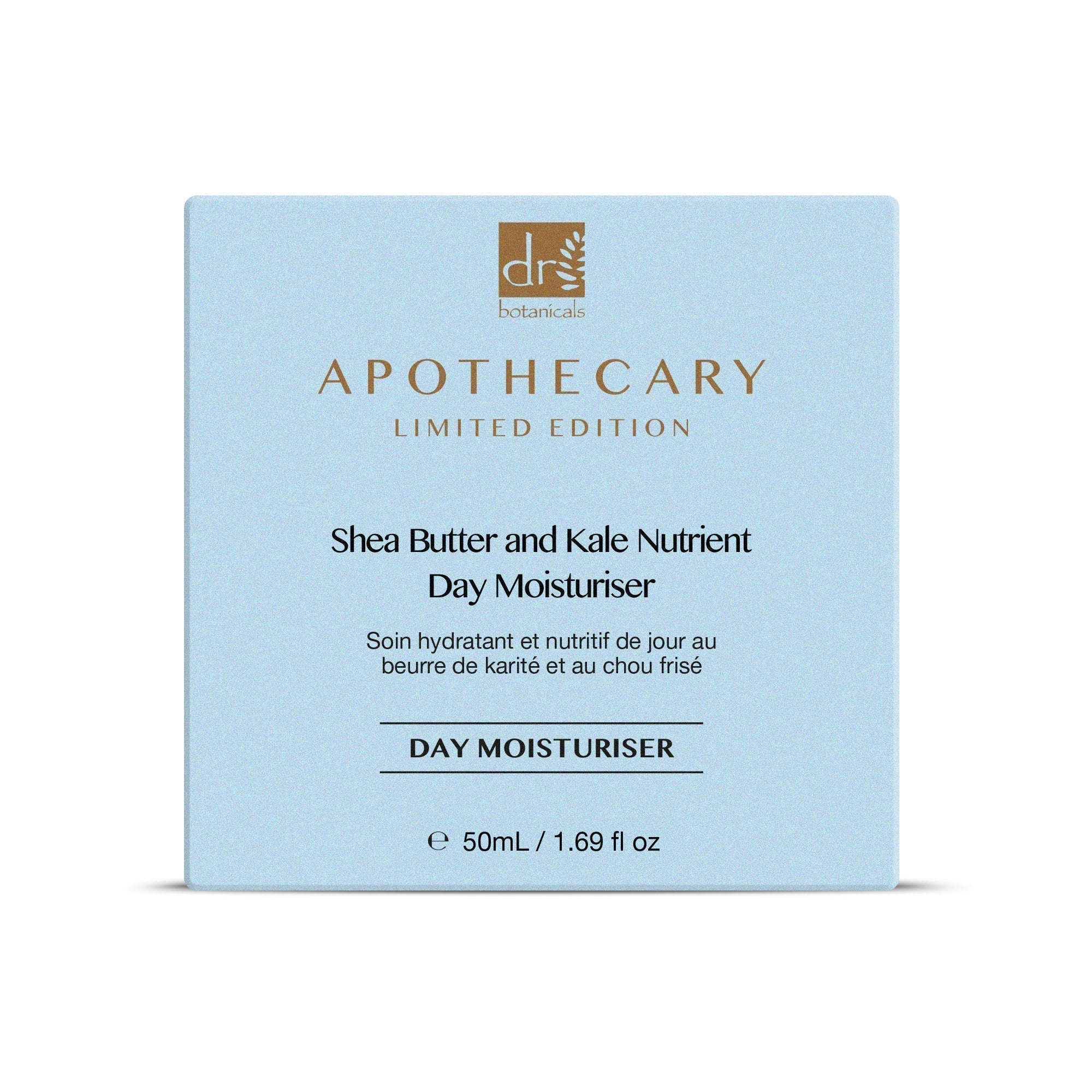 Dr Botanicals Shea Butter & Kale Nutrient Day Moisturiser 50ml Twin Value Savings Pack - skinChemists