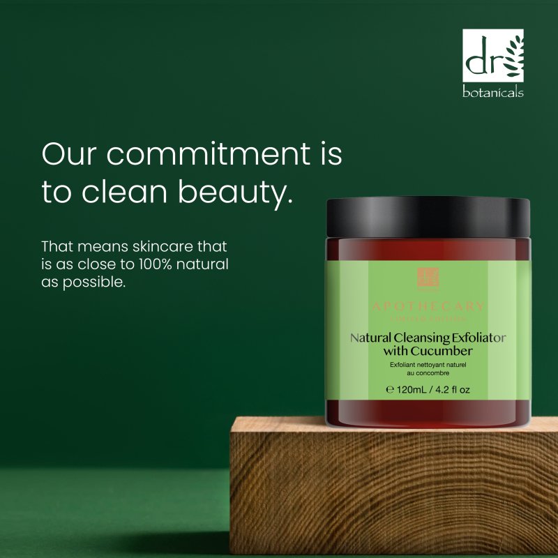 Natural Cleansing Exfoliator with Cucumber 120ml - skinChemists