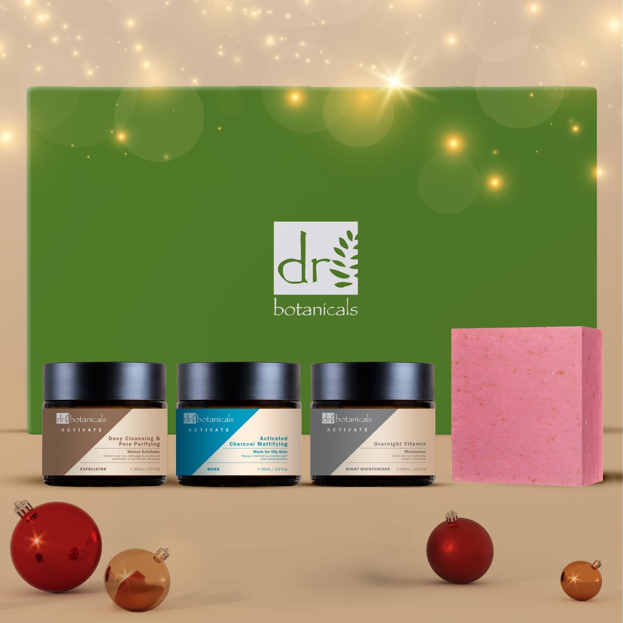 Dr Botanicals Anti-Ageing Activate Morning Skincare Gift Set - skinChemists