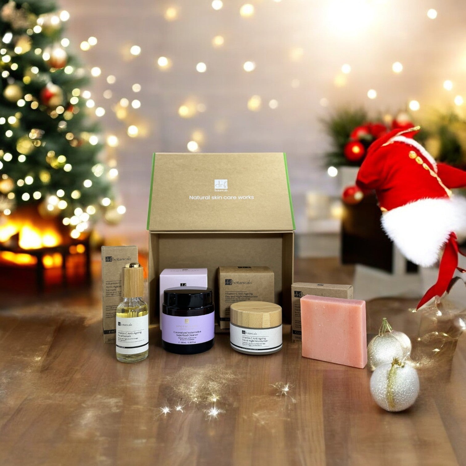 Dr Botanicals Vitamin C Anti-Ageing Morning Skincare Christmas Gift Set - skinChemists