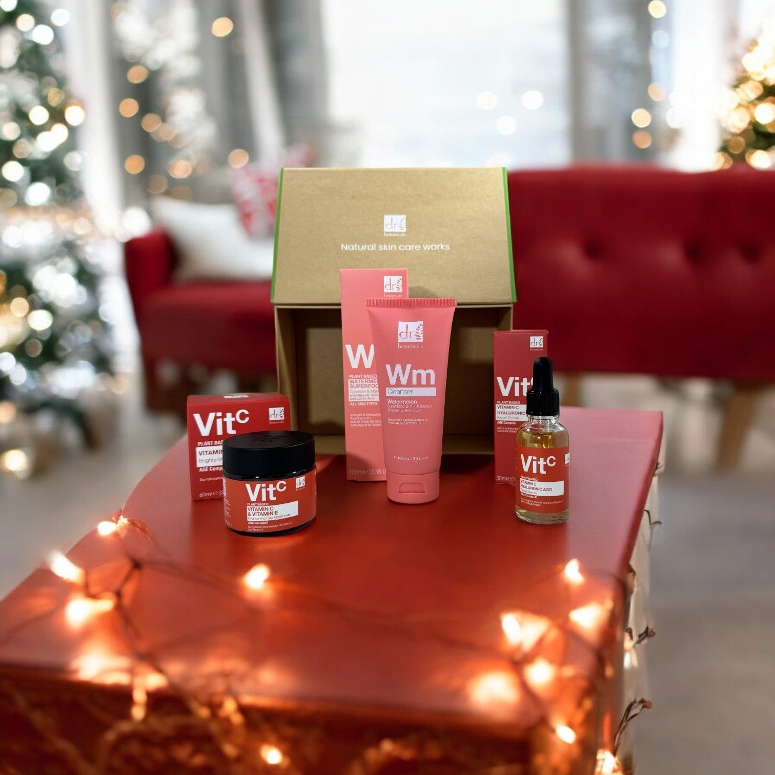 Dr Botanicals Anti-Ageing Vitamin C Skincare Christmas Gift Set - skinChemists