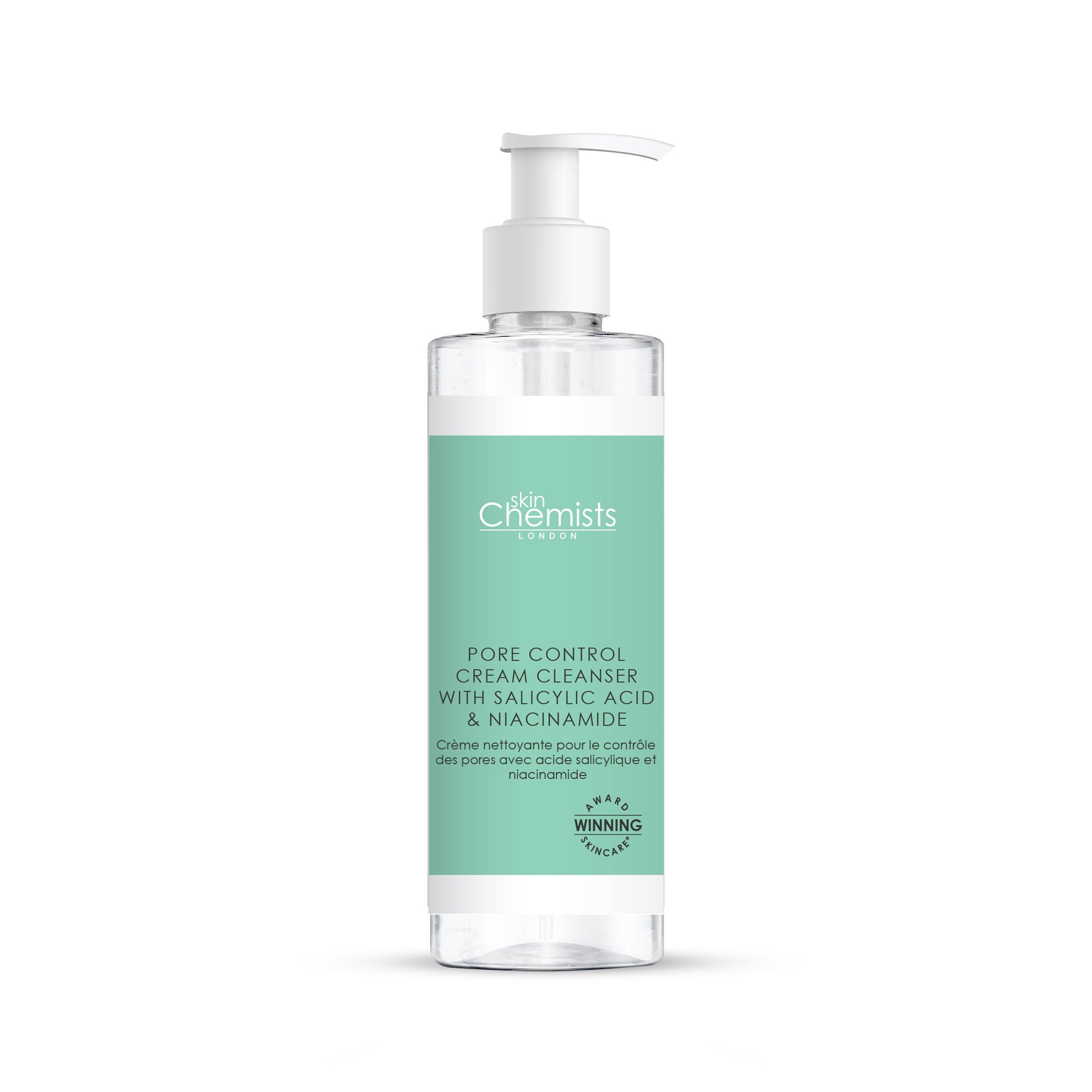 Pore Control Cream Cleanser with Salicylic Acid & Niacinamide 200ml - skinChemists