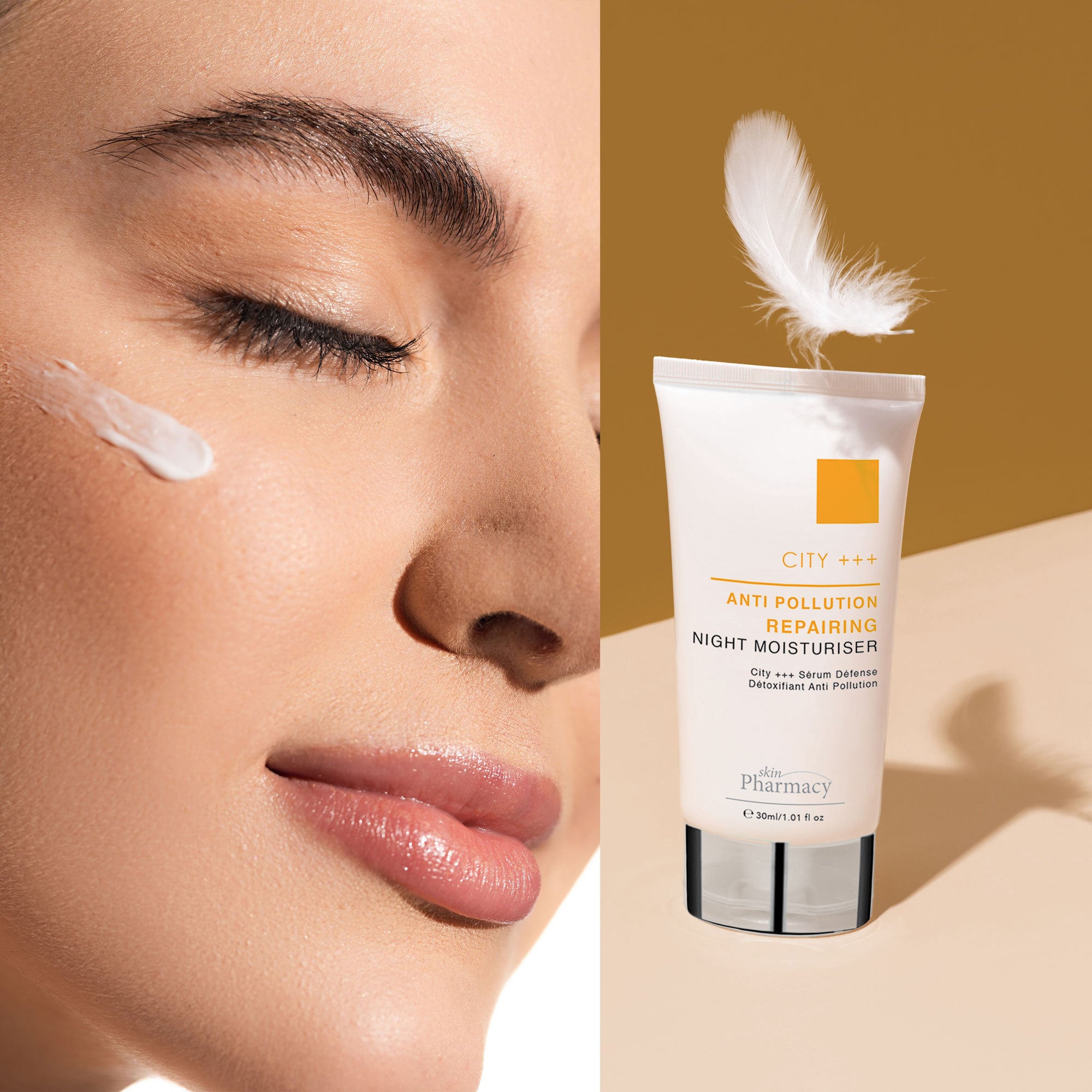 City +++ Anti-Pollution Repairing Night Moisturiser 30ml - skinChemists