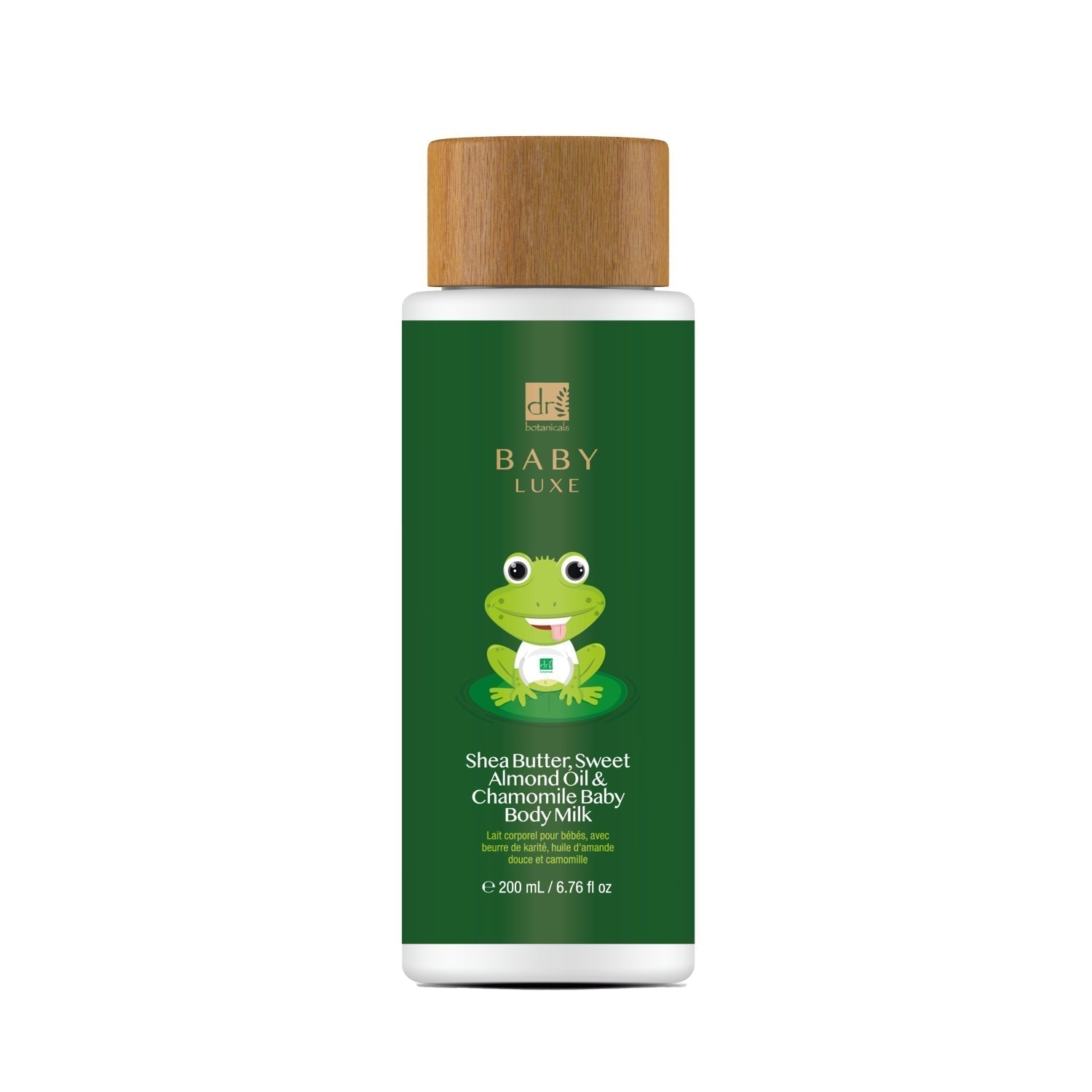 Dr Botanicals Baby Lux Sweet Almond Oil & Chamomile Baby Body Milk 200ml Twin Value Savings Pack - skinChemists