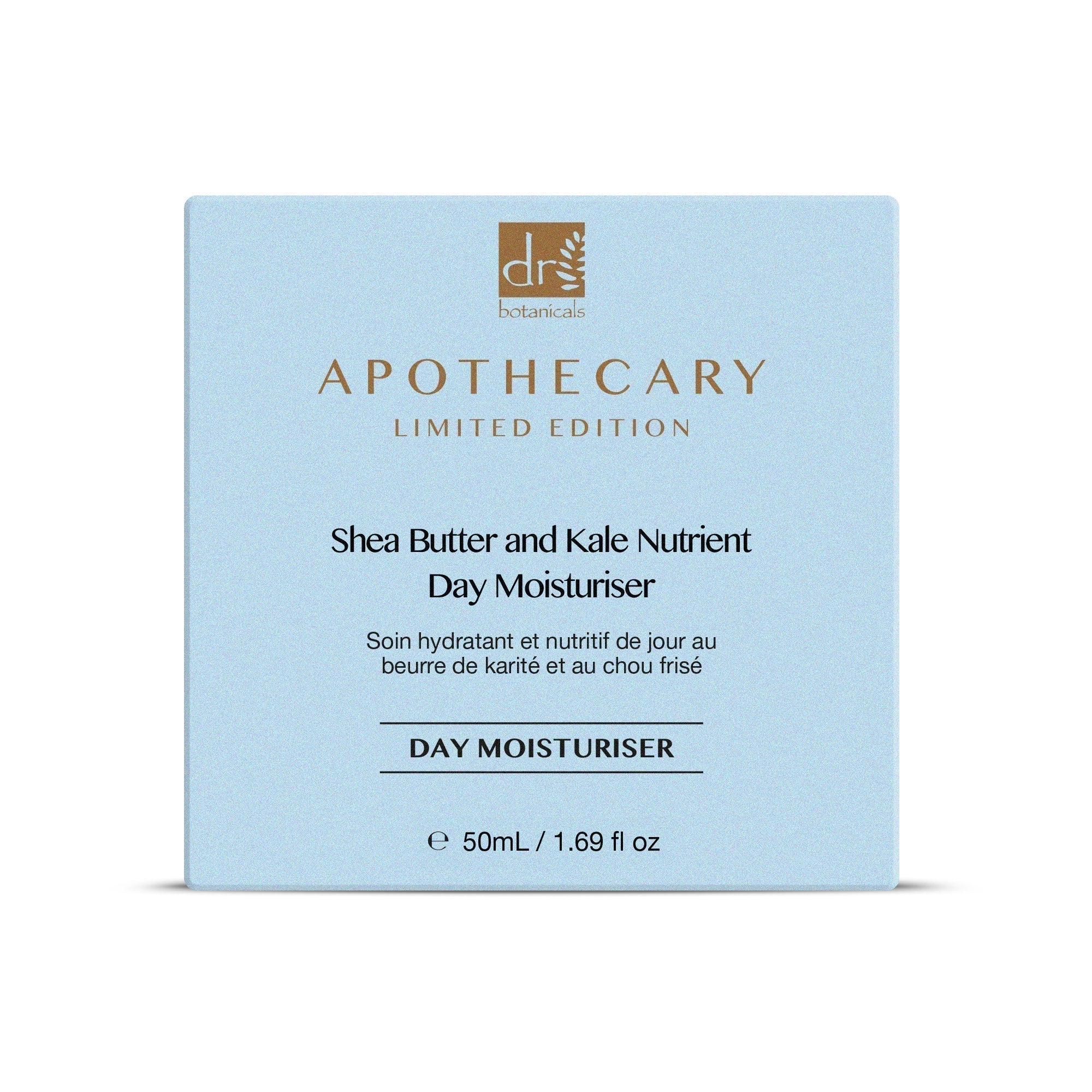Dr Botanicals Shea Butter & Kale Nutrient Day Moisturiser 50ml Twin Value Savings Pack - skinChemists