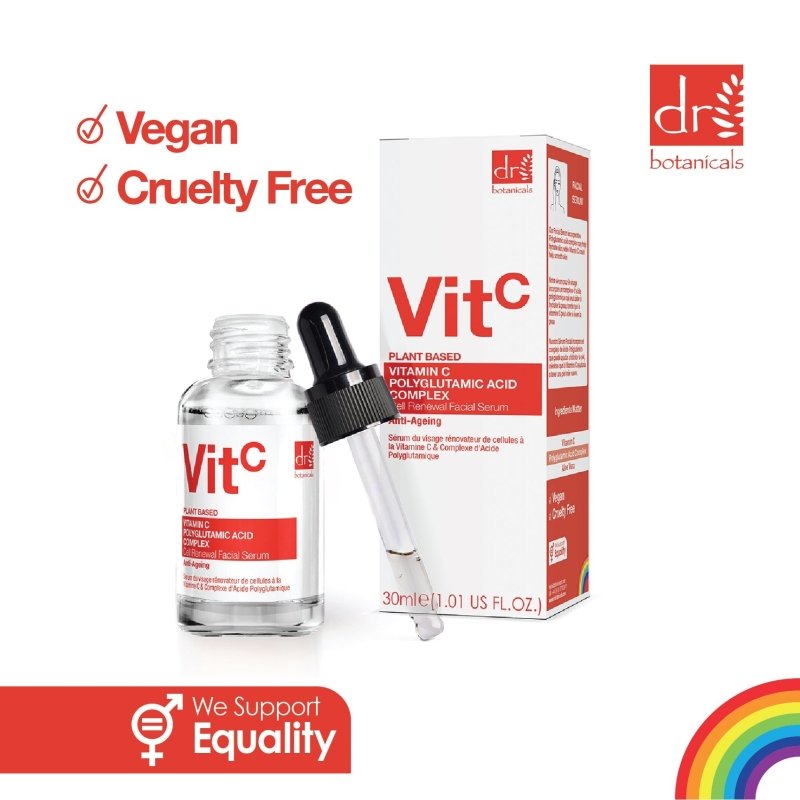 Vitamin C 3% & Polyglutamic Acid Complex 1% & Brightening Facial Serum 30ml - skinChemists