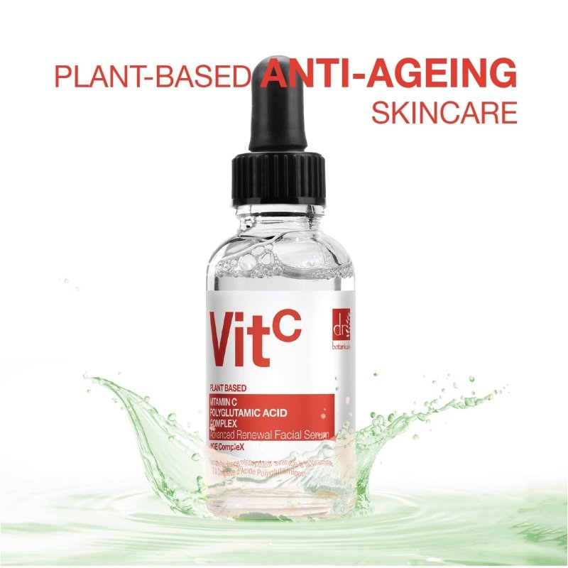 Vitamin C 3% & Polyglutamic Acid Complex 1% & Brightening Facial Serum 30ml - skinChemists