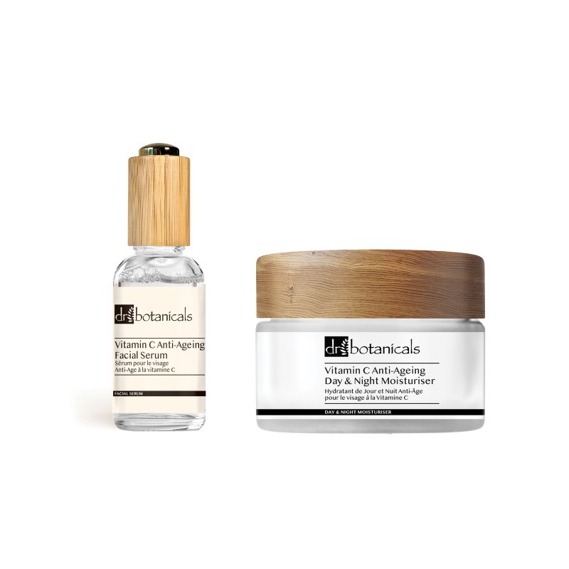 Vitamin C Anti-Ageing Day Moisturiser + Facial Serum - skinChemists