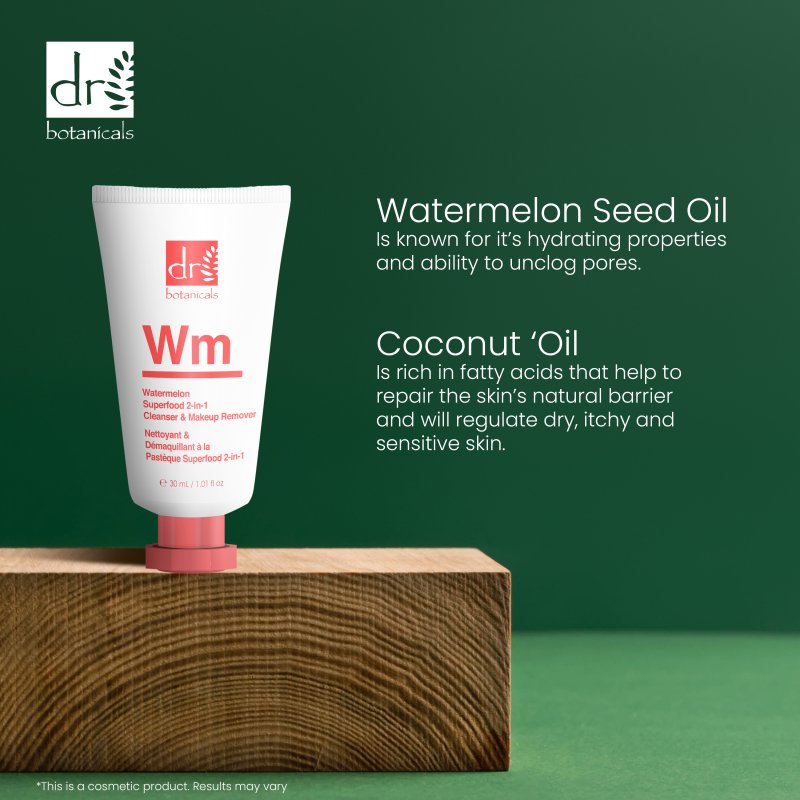 Watermelon 2-In-1 Cleanser & Makeup Remover 30ml - skinChemists