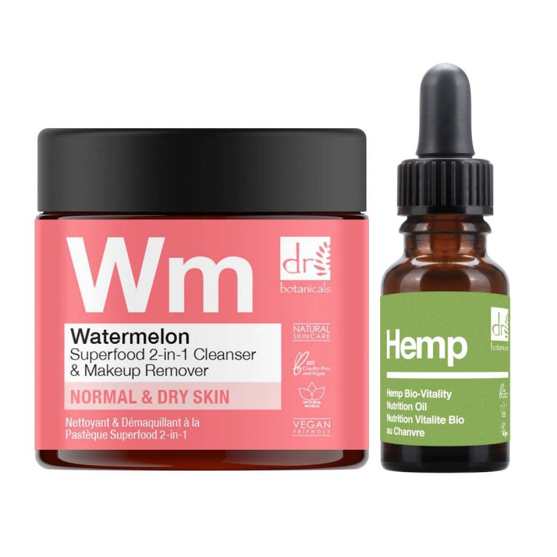 Watermelon Cleanser & Nutrition Oil Kit - skinChemists
