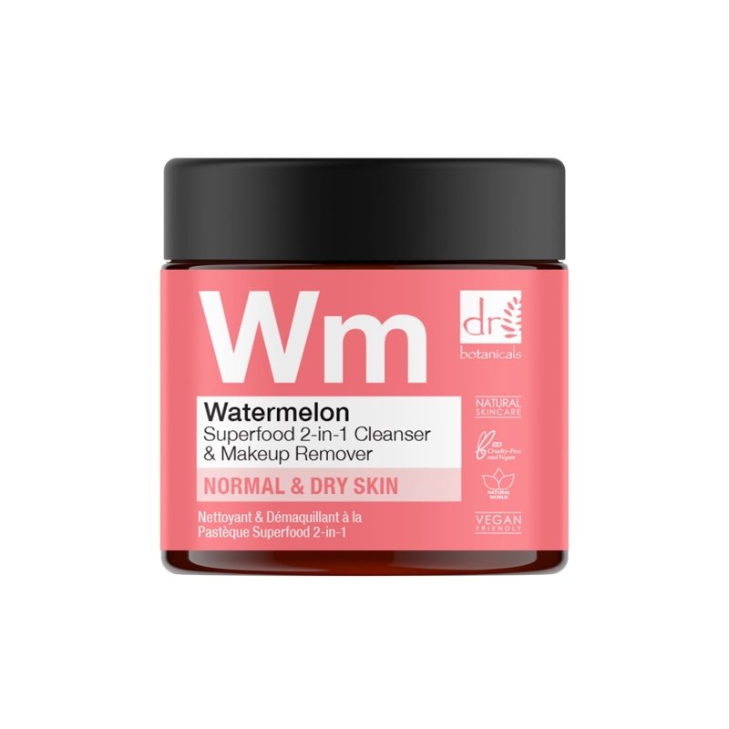 Watermelon Superfood 2-In-1 Cleanser & Makeup Remover 60ml - skinChemists