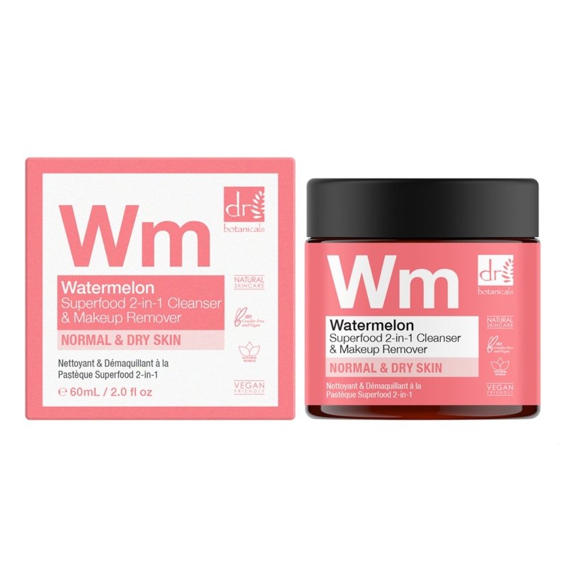 Watermelon Superfood 2-In-1 Cleanser & Makeup Remover 60ml - skinChemists